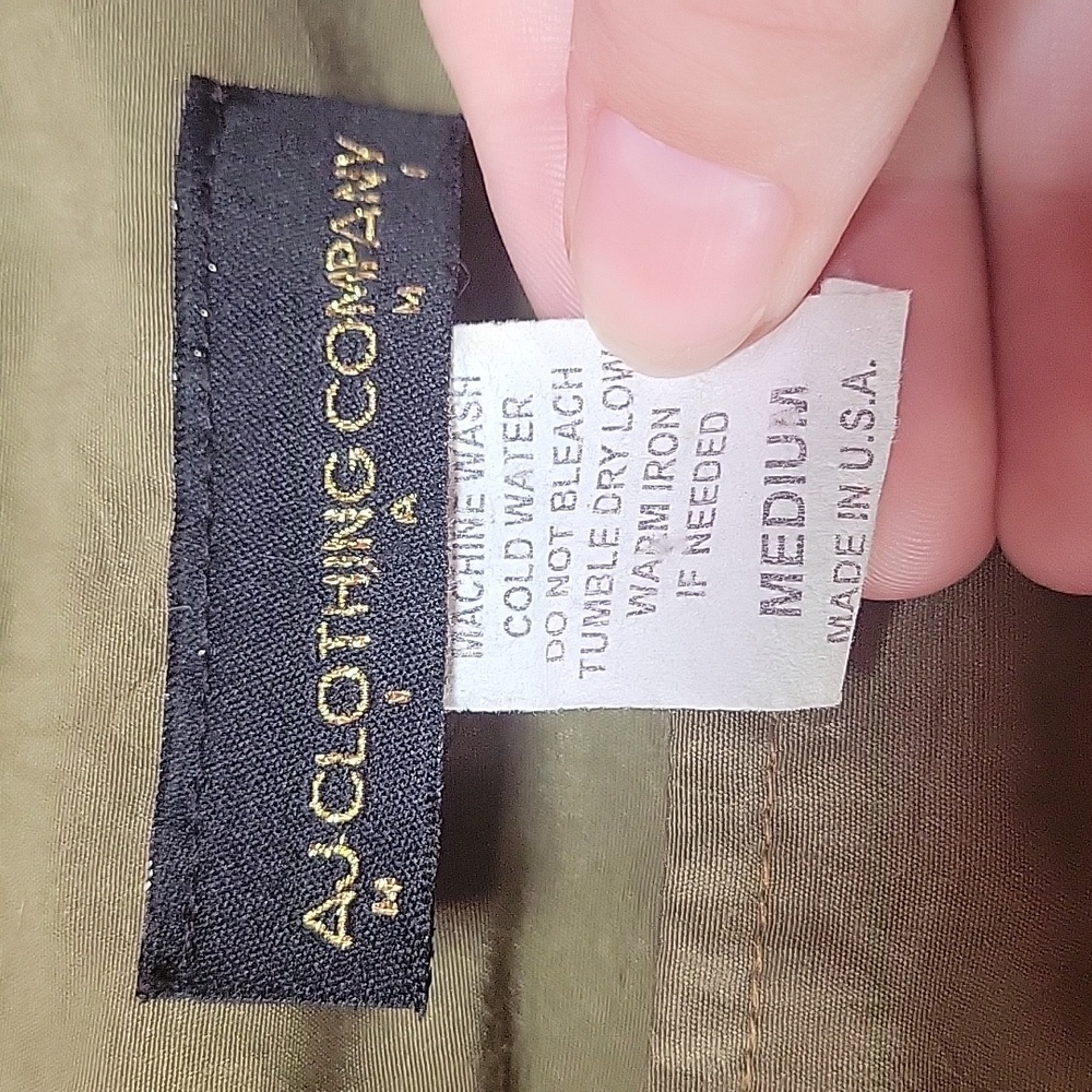 Aj Clothing Co. Olive green skirt set - Picture 6 of 6